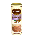 Mandy’s Cookie Thins - Crispy Coconut 4.6 oz tins