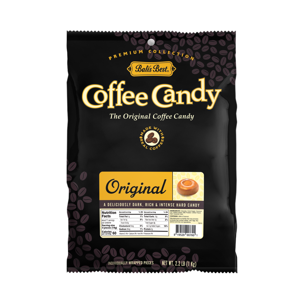 Bali’s Best Original Coffee Candy - 2.2lb Bulk