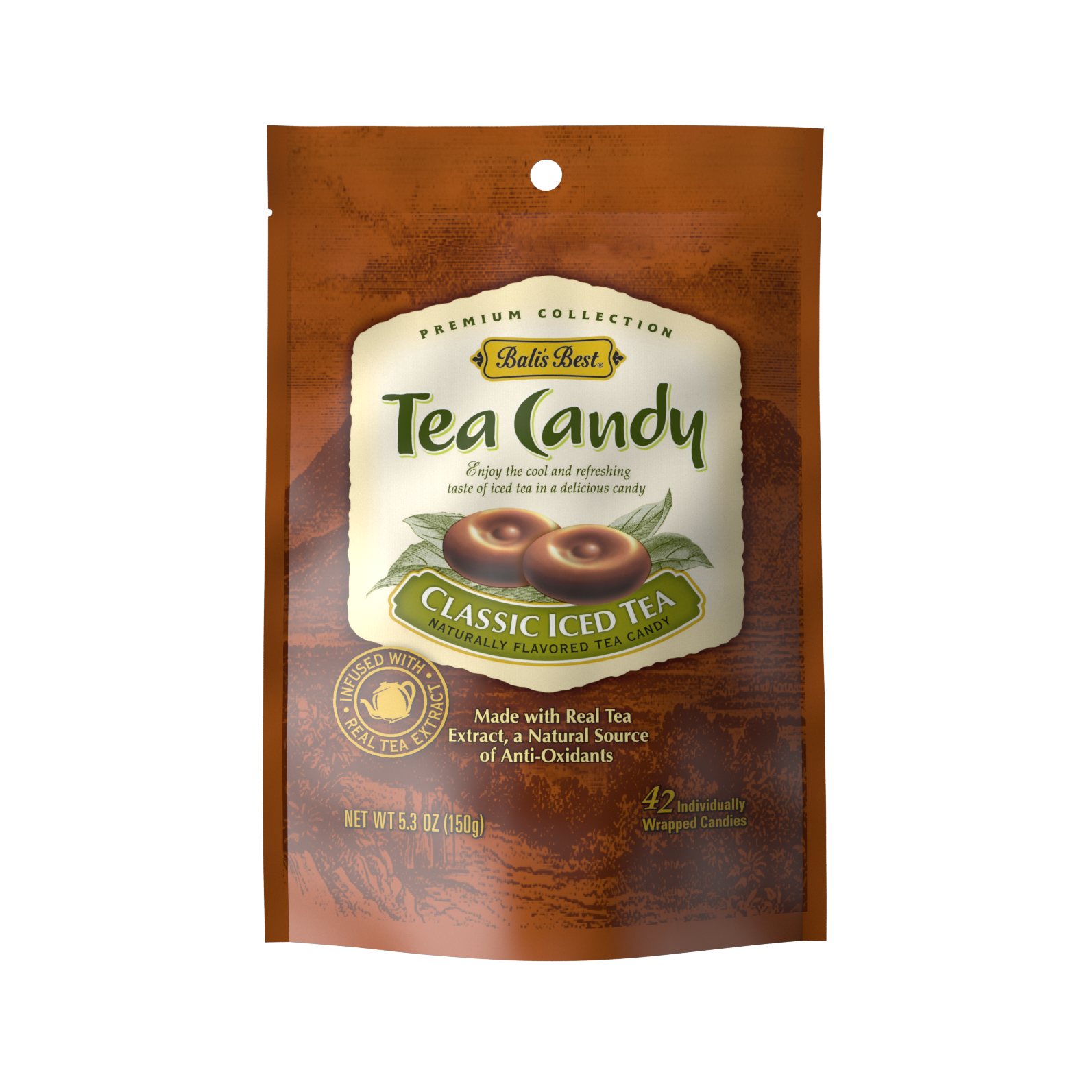 Bali’s Best Classic Iced Tea Candy - 5.3 oz Bag