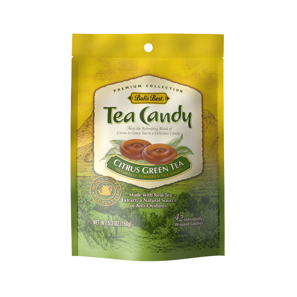 Bali’s Best Citrus Green Tea Candy - 5.3oz Bag