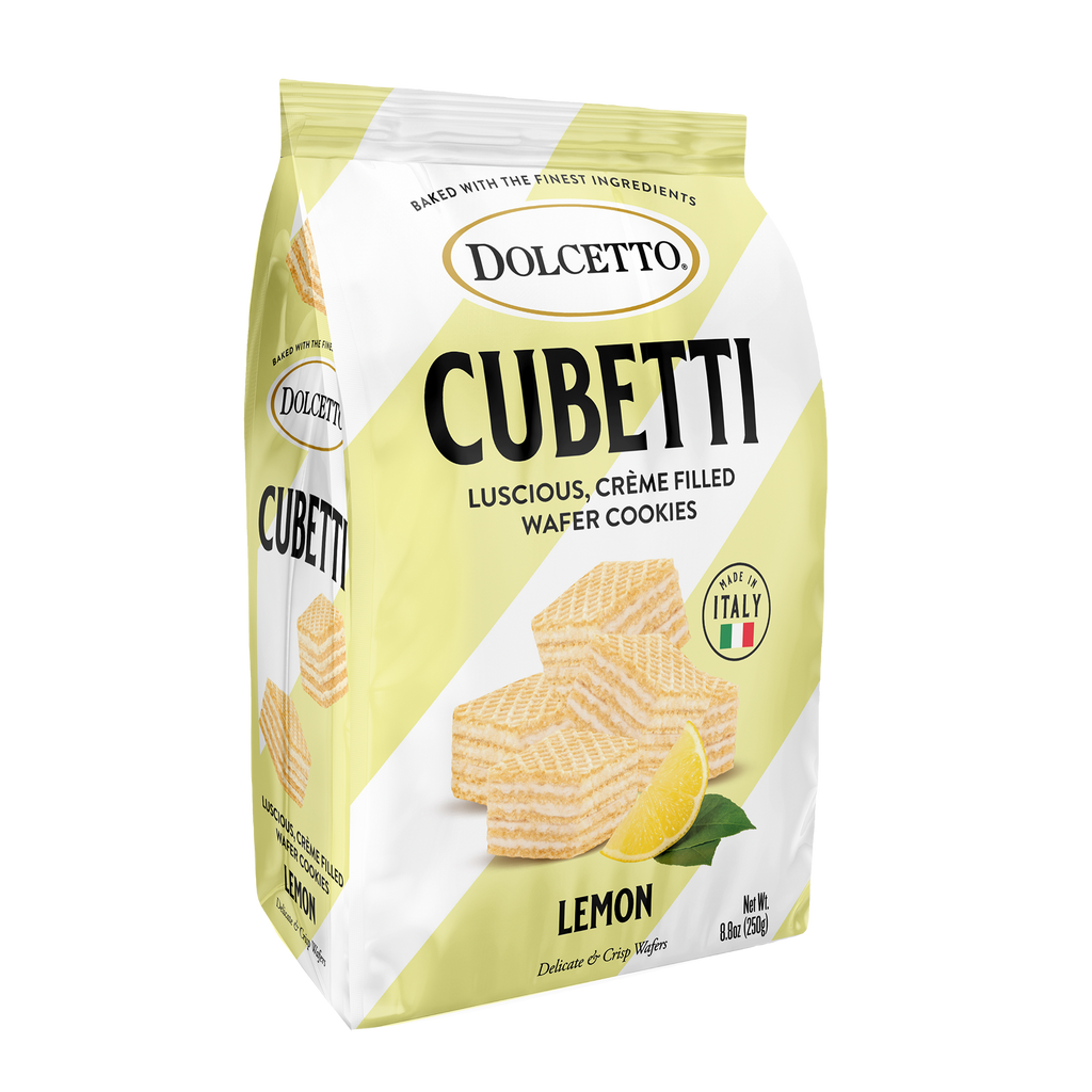 Dolcetto Cubetti Wafers - Lemon 8.8 oz