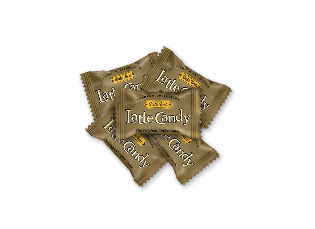 Bali’s Best Café Latte Coffee Candy - 2.2lb Bulk