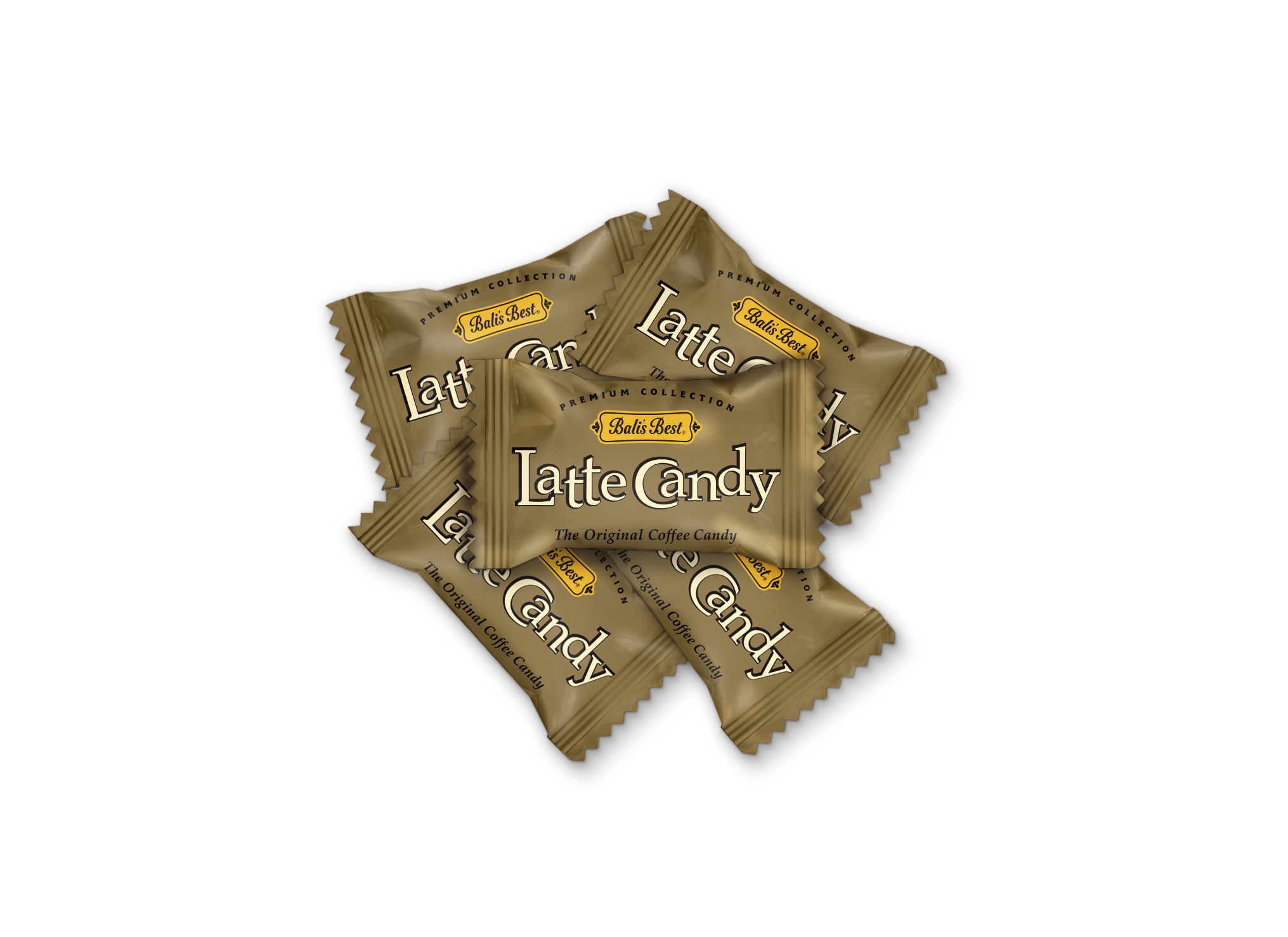 Bali’s Best Café Latte Coffee Candy - 2.2lb Bulk