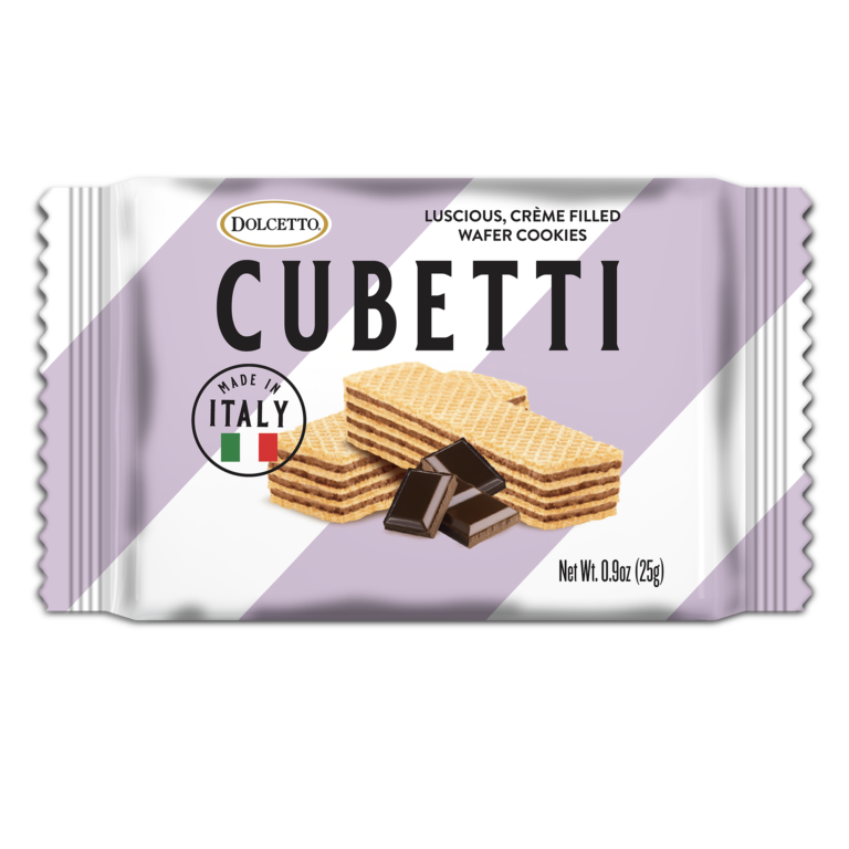Dolcetto Cubetti Dark Chocolate Wafers (0.9oz Single Serves - 20 per Tray x 9 Trays)