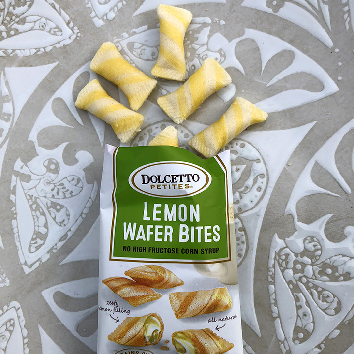 Dolcetto Wafer Bites - Lemon (0.7 oz Single Serve Pack - 24/tray)