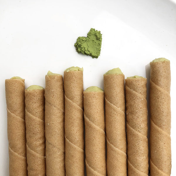 Dolcetto Wafer Rolls: Matcha Green Tea-12o