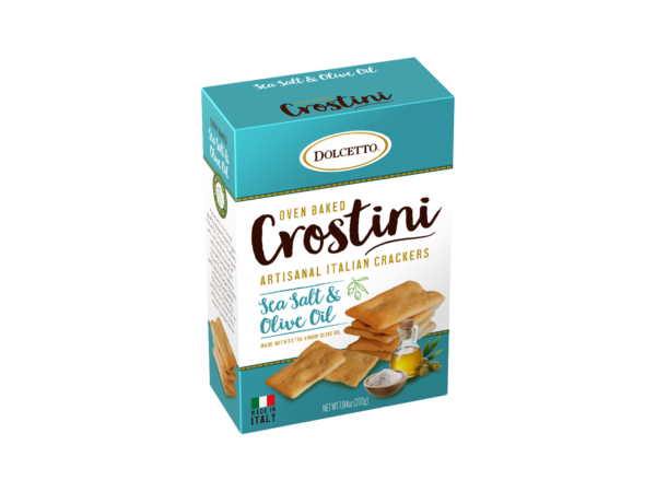 Dolcetto Crostini Crackers - Sea Salt & Olive Oil 7.05oz