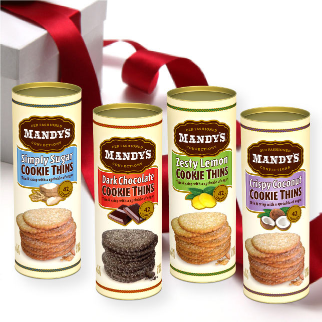 Seasonal Cheer - Mandy's Cookie Thins Gift Set