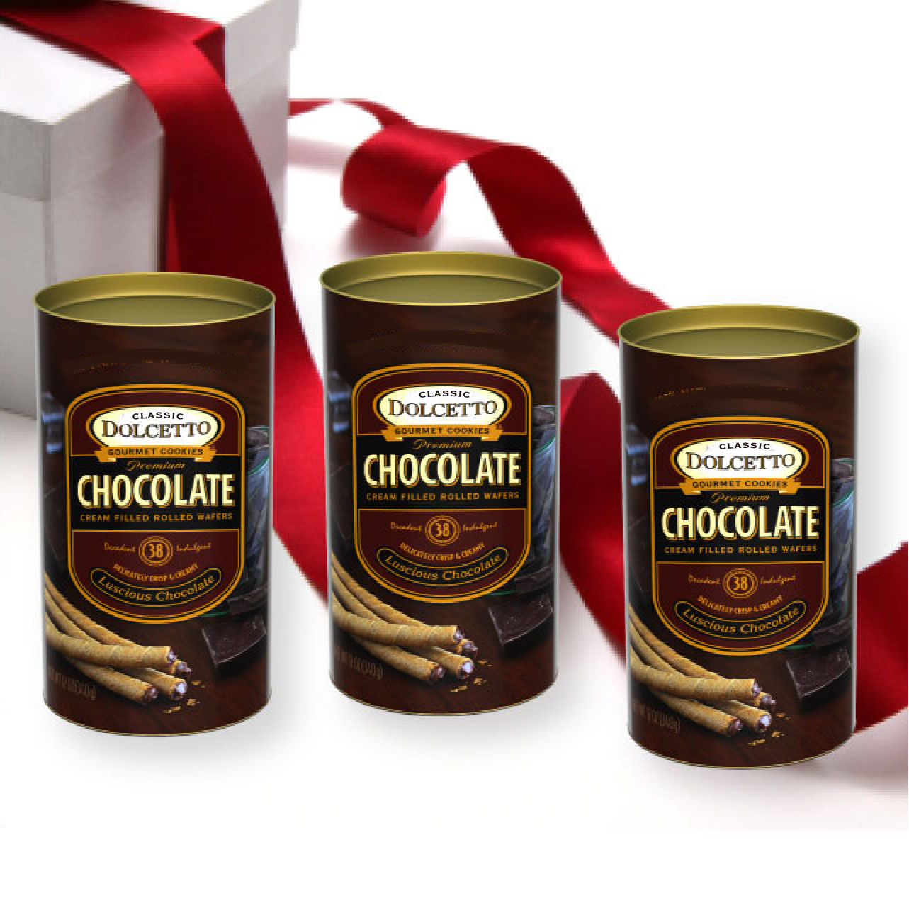 Dolcetto Gift Set : Chocolate Lovers (12oz canister - Chocolate)